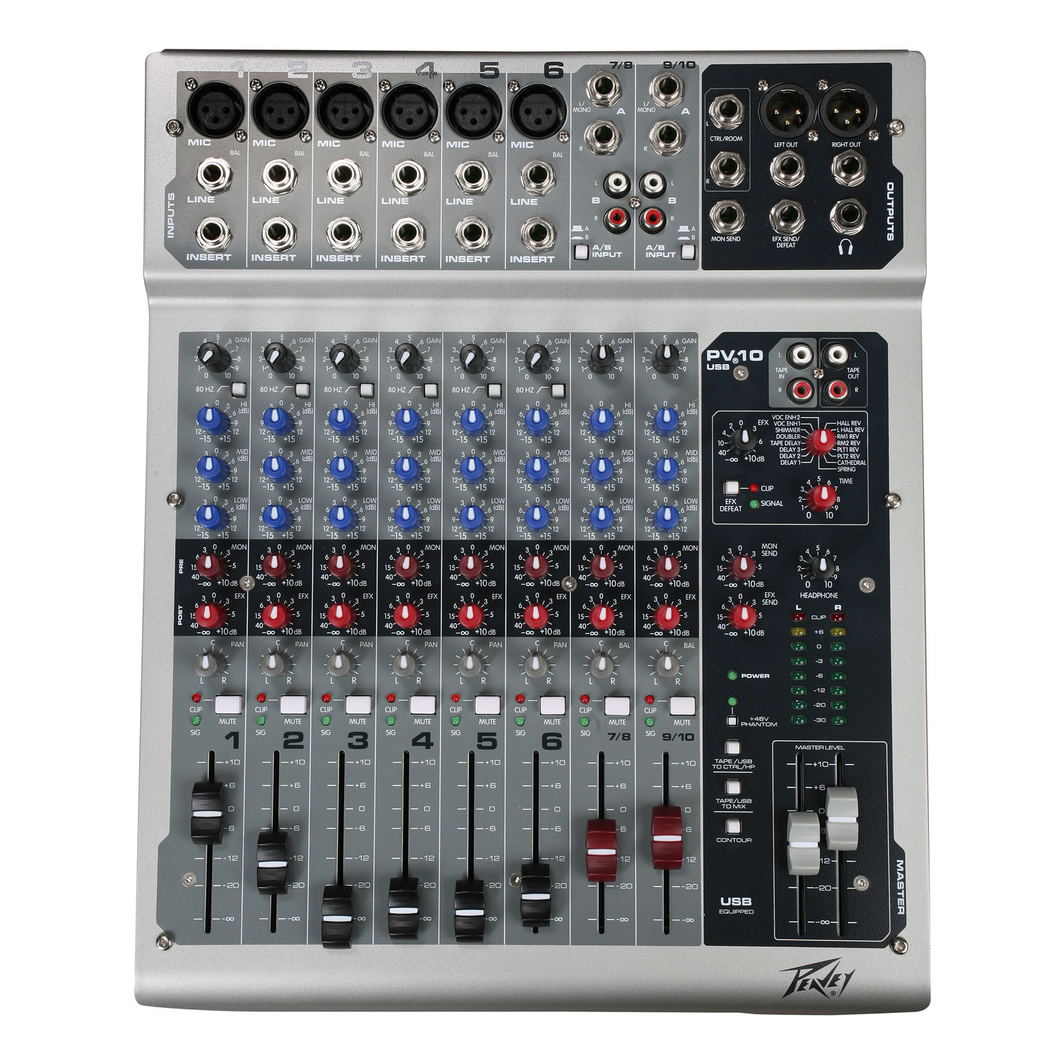 Mixer Peavey PV10-USB