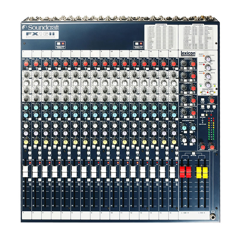 Mixer Soundcraft FX16ii