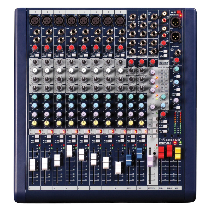 Mixer Soundcraft MFXi 8/2