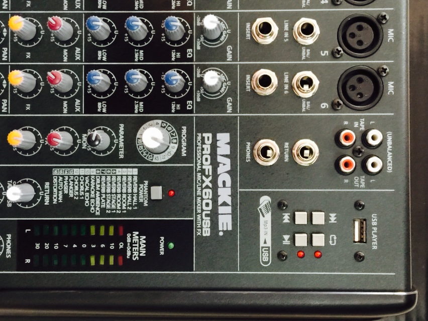 Mixer Mackie ProFX60-USB