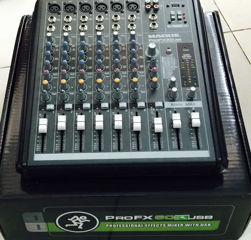 Mixer Mackie ProFX60-USB