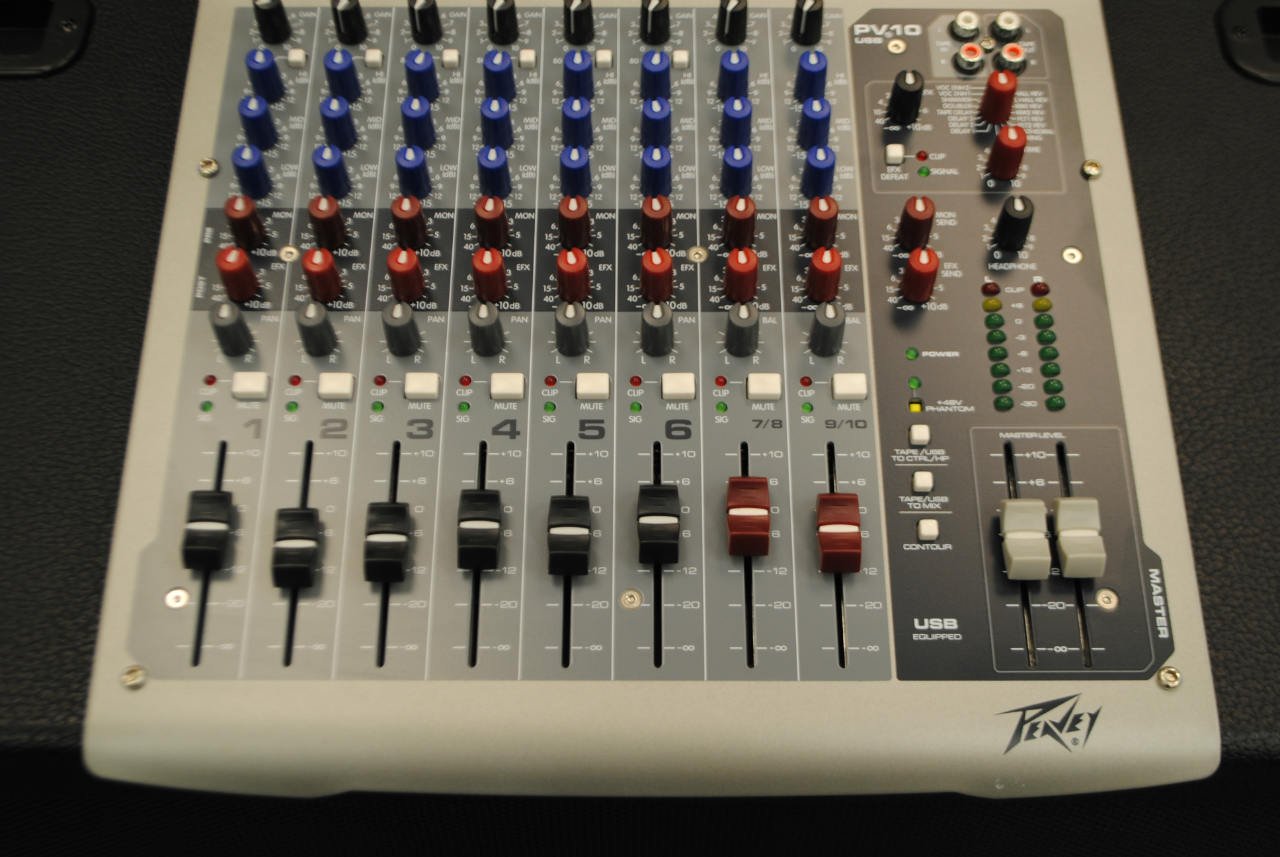 Mixer Peavey PV10-USB