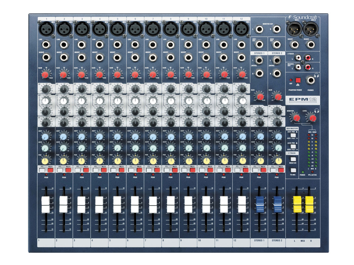 Mixer Soundcraft EFX12