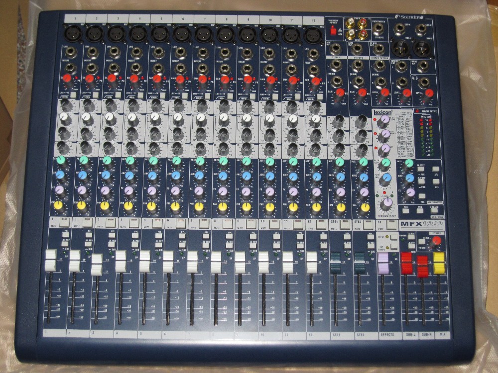 Mixer Soundcraft MFX 12/2