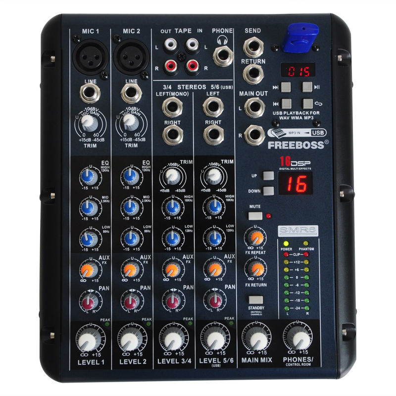 Mixer Yamaha SMR6